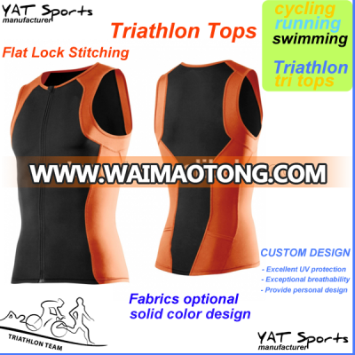 Triathlon tops cutting pattern Custom design Compression triathlon tops Tri Singlet