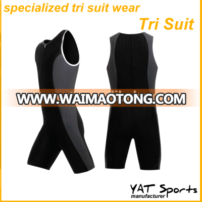 Good quality Nylon spandex performance lycra fabrics Specialized men triathlon suit