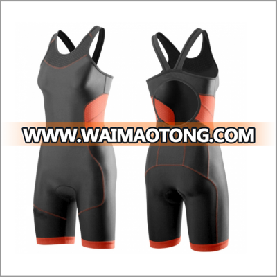 professional tri suit apparel manufacturer Lycra fabrics fashion design small order wholesale custom design woman triathlon suit