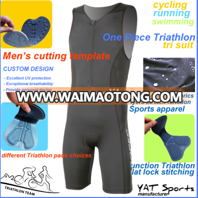 professional factory flatlock stitching process lightweight lycra Customized fully sublimation printing triathlon suit